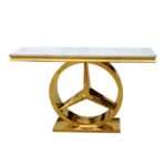 Table de Console en marbre écrasé, modèle de luxe européen