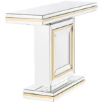 Console Laila  avec miroir et bordures dorées – Image 4