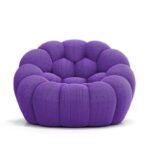 Canapé minimaliste, canapé paresseux, canapé en velours peluche, chaise de cheminée, canapé tatami, canapé d'angle pour salon, chambre à coucher, salon, bureau – Image 6