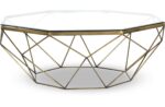 Tables Basses Géométriques – La Tendance qui Arrondit les Angles