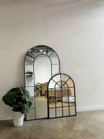 Miroir Mural en Arche de Ferme – Élégance Rustique et Intemporelle – Image 2