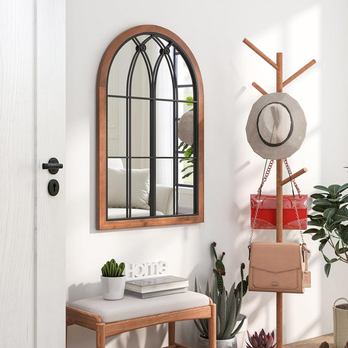 Miroir Décoratif Arqué – Élégance Vintage et Qualité Supérieure – Image 2
