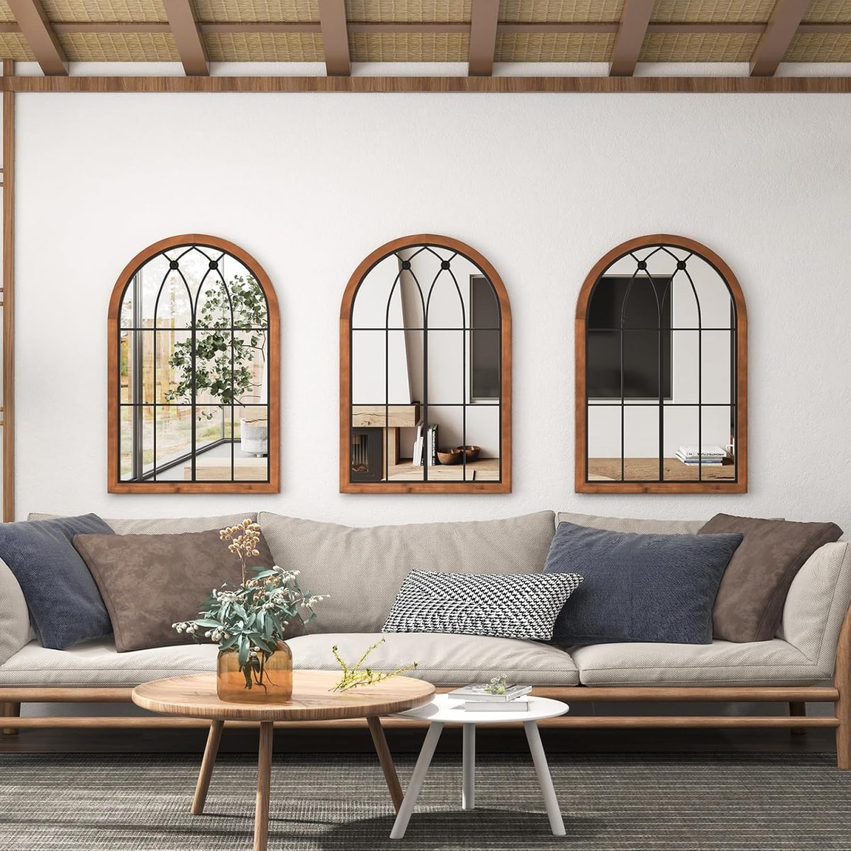 Miroir Décoratif Arqué – Élégance Vintage et Qualité Supérieure – Image 3