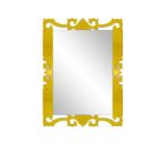 Miroir Suspendu avec Cadre Artistique – Accessoire Chic pour Salon, Chambre ou Entrée – Image 6