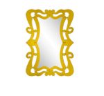 Miroir Suspendu avec Cadre Artistique – Accessoire Chic pour Salon, Chambre ou Entrée – Image 3