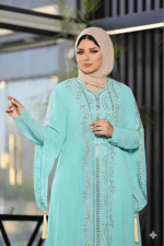 L'Élégance à l'État Pur : Abaya de Luxe – Image 3