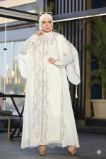 L'Élégance à l'État Pur : Abaya de Luxe – Image 5