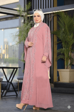 L'Élégance à l'État Pur : Abaya de Luxe – Image 7