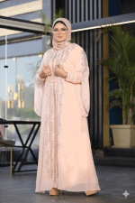 L'Élégance à l'État Pur : Abaya de Luxe – Image 8