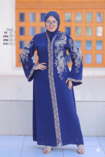 Abaya "Éclat d'Orient" – L'Élégance Signature  – Image 4