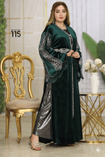 Abaya « Éclat d’Orient » – Tenue élégante au style oriental – Image 4