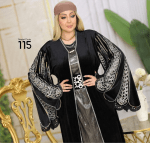 Abaya « Éclat d’Orient » – Tenue élégante au style oriental – Image 3