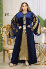 Abaya « Éclat d’Orient » – Tenue élégante au style oriental – Image 6