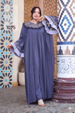 Abaya « Éclat d’Orient » – Abaya chic et intemporelle – Image 3