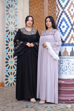 Abaya « Éclat d’Orient » – Abaya chic et intemporelle – Image 7