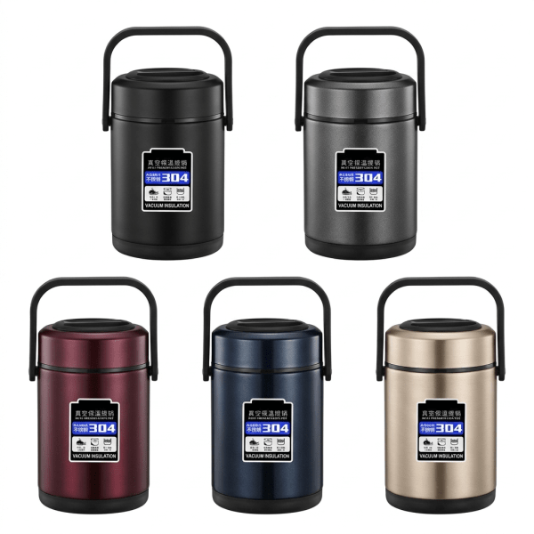 Boîte Lunch Isotherme Haute Performance – Acier Inoxydable 304