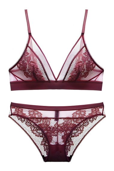 Ensemble lingerie soutien-gorge et string – confort