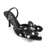 haussures à Talons Pointus Motif Pois – L'élégance Intemporelle – Image 7