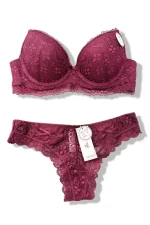 Ensemble lingerie soutien-gorge et string – Élégance et confort