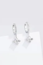 Boucles d’Oreilles avec Perles Diamantées – Élégance Lumineuse – Image 2