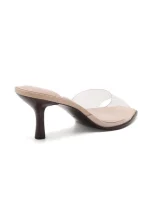 Mules à Talon Minimalistes en Suédine – Image 7
