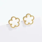 Boucles d’Oreilles Étoile en Acier Inoxydable – Brillance & Style Moderne – Image 2