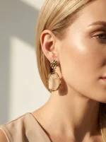 Boucles d’Oreilles en Acier Inoxydable – Élégance Durable & Style Moderne – Image 2