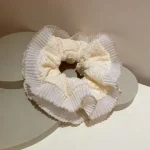 Chouchou en dentelle à volants élégant – Image 7