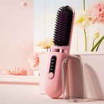 Wireless Mini Straightening Brush, Fast Heating, Portable Travel Hair Care Tool – Image 5