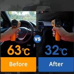 1pc Car Sunshade Umbrella, Heat Insulation UV Protection Front Windshield Sun Blocker with Bag, Adjustable Telescopic Design for Summer Vehicle Glass Shading, Sun Umbrella Uv Protection – Image 9