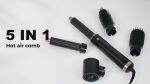UKLISS 5in 1 Hair Dryer Kit, 1000W, with Diffuser, Automatic Curling Wand, Straightening, And Styling, Hair Dryer for Bathroom, Detachable Hair Hot Brush Air Curler Air Curling Wrap Styler, Hair Straightening Tool, Valentine's Day Gift – Image 9