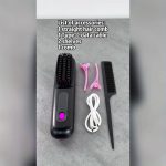 Lisseur à cheveux sans fil – Chauffe rapide, rechargeable par Type-C, anti-brûlure, léger – Image 14