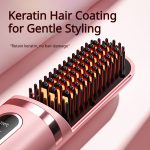 Wireless Mini Straightening Brush, Fast Heating, Portable Travel Hair Care Tool – Image 12