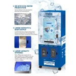 Customize Mobile Ice Cube Vending Machine with Bag Outdoor Commercial Purified Water Ice Cube Maker Vending Machine for Sale - AliExpress 202216001 – Image 4