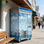 Customize Touch Screen Large-scale Ice-making Packaging Integrated Fully Automatic Unmanned Automatic Ice-making Vending Machine - AliExpress 202216001 – Image 2