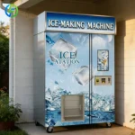 Customize Touch Screen Large-scale Ice-making Packaging Integrated Fully Automatic Unmanned Automatic Ice-making Vending Machine - AliExpress 202216001 – Image 3