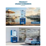 Customize Mobile Ice Cube Vending Machine with Bag Outdoor Commercial Purified Water Ice Cube Maker Vending Machine for Sale - AliExpress 202216001 – Image 5