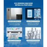 Customize Mobile Ice Cube Vending Machine with Bag Outdoor Commercial Purified Water Ice Cube Maker Vending Machine for Sale - AliExpress 202216001 – Image 3