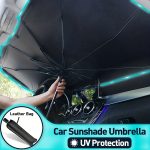 1pc Car Sunshade Umbrella, Heat Insulation UV Protection Front Windshield Sun Blocker with Bag, Adjustable Telescopic Design for Summer Vehicle Glass Shading, Sun Umbrella Uv Protection – Image 8