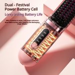 Wireless Mini Straightening Brush, Fast Heating, Portable Travel Hair Care Tool – Image 8
