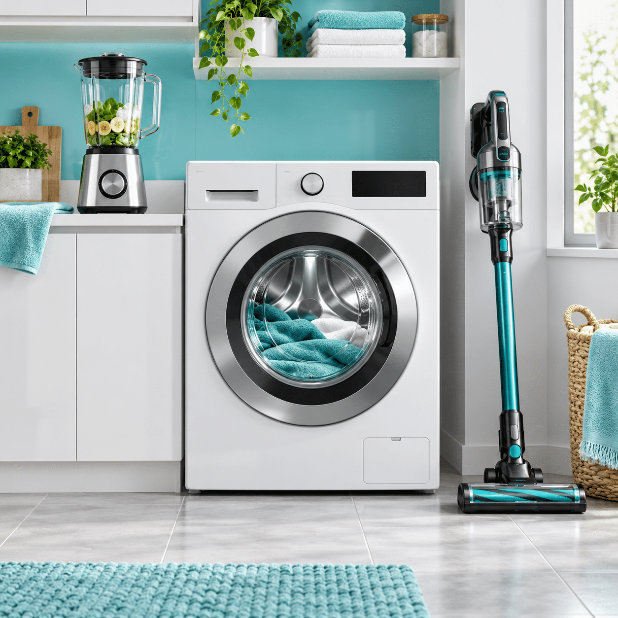Home appliances and cleaning products